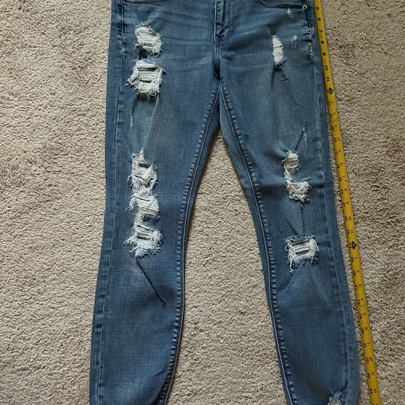 Women’s Express Stretch Performance Mid Rise Ankle Legging Jeans - Picture 4 of 8